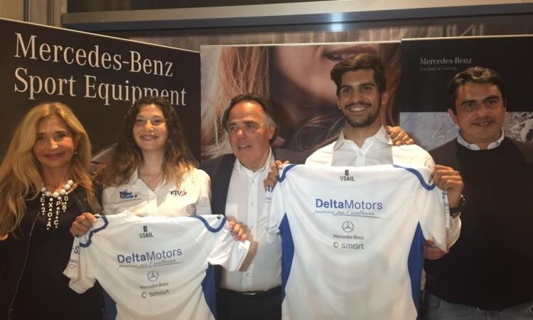 Delta Motors e Club Vela Portocivitanova insieme per coltivare il sogno olimpico di Calbucci e Tari Delta Motors e Club Vela Portocivitanova insieme per coltivare il sogno olimpico di Calbucci e Tari