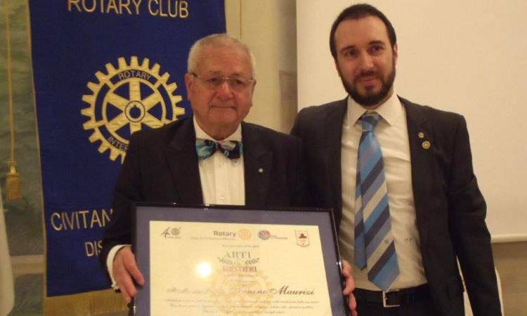 Civitanova Marche, a Tonino Maurizi il premio "Arti e Mestieri" Civitanova Marche, a Tonino Maurizi il premio "Arti e Mestieri"