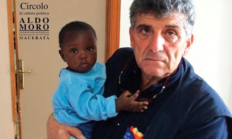 Il medico dei migranti Pietro Bartolo a Macerata