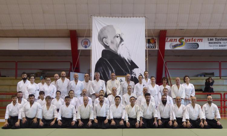 Aikido, uno stage con i Maestri Corallini e Jovandic allo Sferisterio
