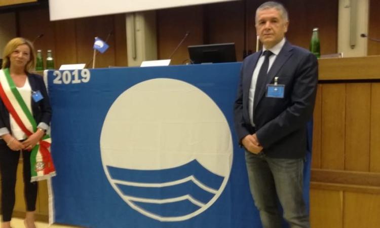 Civitanova, Bandiera Blu 2019: a Roma l’assessore Gabellieri per la cerimonia di premiazione