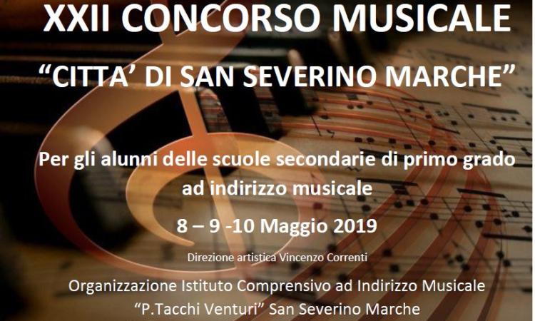 Al via il XXII Concorso Musicale Città di San Severino Marche: 14 scuole partecipanti
