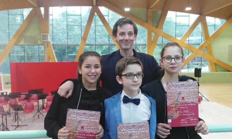 I pianisti dell’Indirizzo musicale di Porto Potenza Picena premiati a San Severino