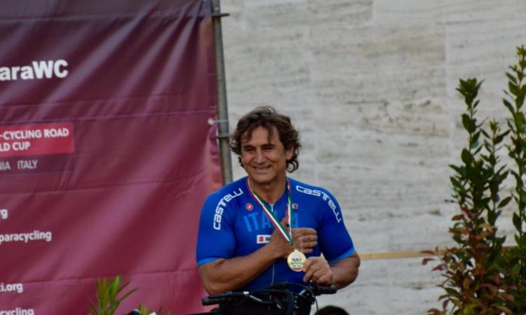Corridonia, Coppa del Mondo paraciclismo: il foto-racconto dell'impresa di Alex Zanardi