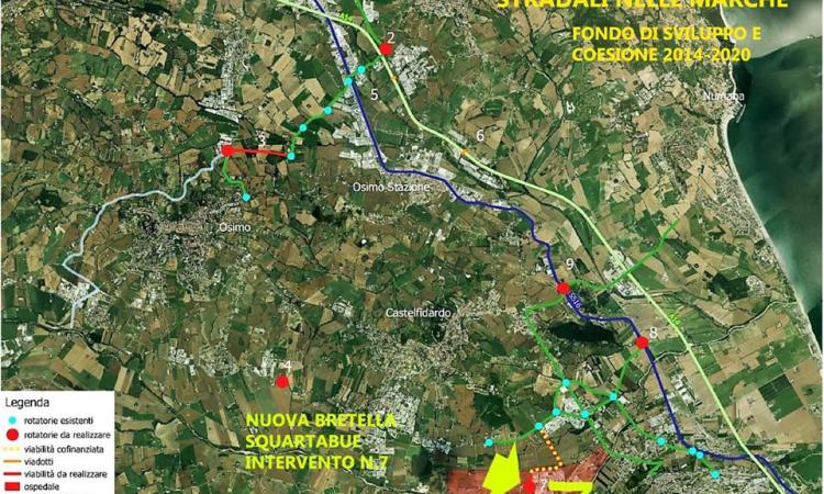 Recanati, al via il progetto per la nuova strada di collegamenti tra Squartabue e Acquaviva di Castelfidardo