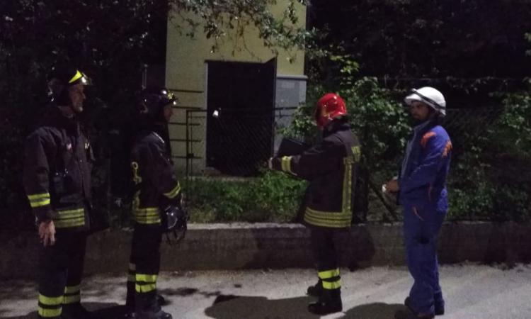 Collevario, cortocircuito alla cabina elettrica: apprensione tra i residenti Collevario, cortocircuito alla cabina elettrica: apprensione tra i residenti