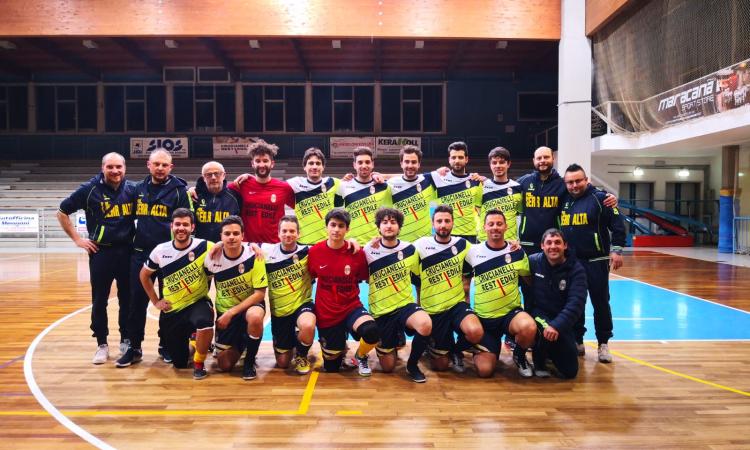 Calcio a 5, tripudio Serralta: promossa in serie C