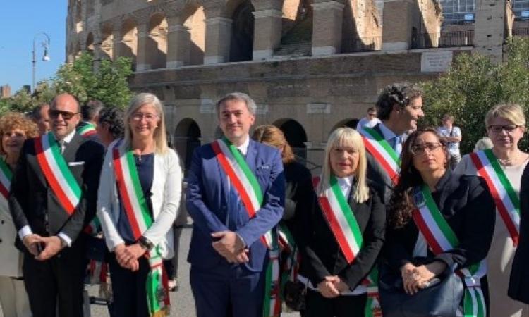 Festa della Repubblica, il sindaco Piermattei alla parata ai Fori Imperiali