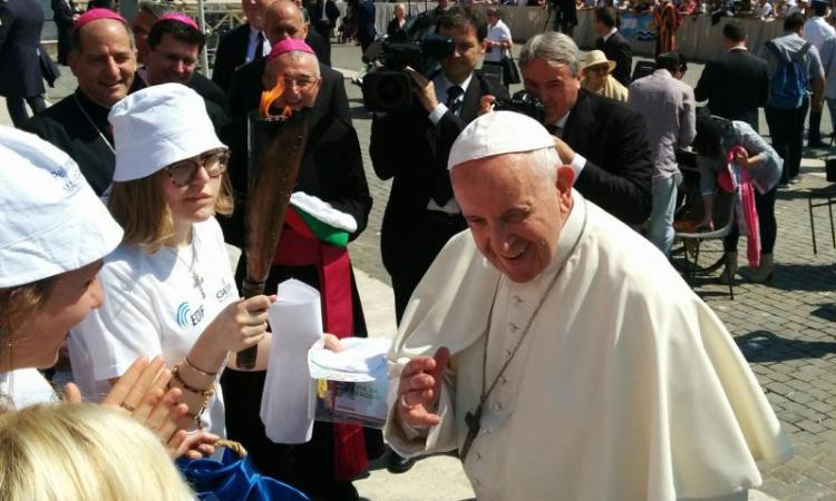 Papa Francesco: i suoi sentimenti hanno distribuito tanto benessere