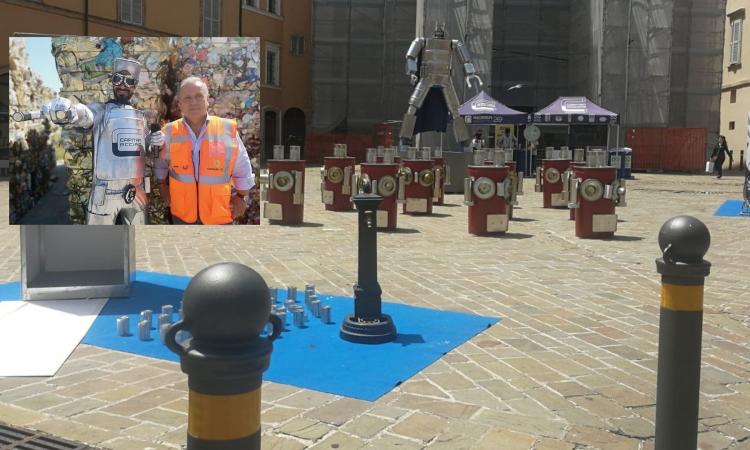 Macerata premiata per la raccolta differenziata degli imballaggi in acciaio