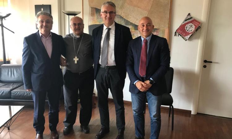 Camerino, il sindaco Sborgia incontra Ceriscioli: "Manterremo l'Ospedale e i servizi" Camerino, il sindaco Sborgia incontra Ceriscioli: "Manterremo l'Ospedale e i servizi"