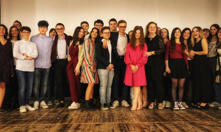Macerata, le classi del Linguaggio della Comunicazione del Liceo "Leopardi" hanno presentato i loro lavori (FOTO) Macerata, le classi del Linguaggio della Comunicazione del Liceo "Leopardi" hanno presentato i loro lavori (FOTO)