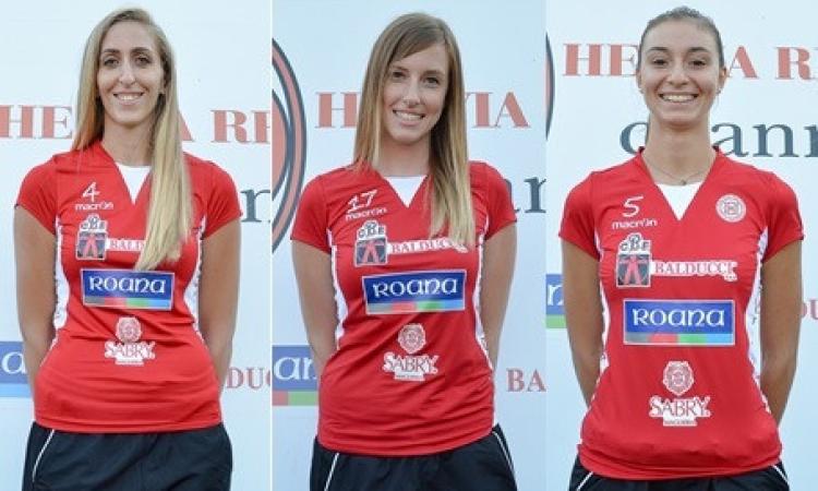 Volley, l'Helvia Recina saluta e ringrazia tre stimate giocatrici: Gobbi, Barbolini e Partenio Volley, l'Helvia Recina saluta e ringrazia tre stimate giocatrici: Gobbi, Barbolini e Partenio