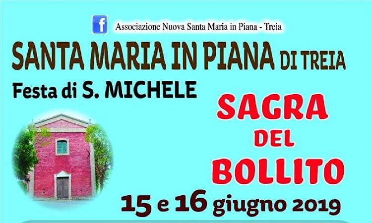 Treia, sabato a Santa Maria in Piana al via la Festa di San Michele: ecco il programma