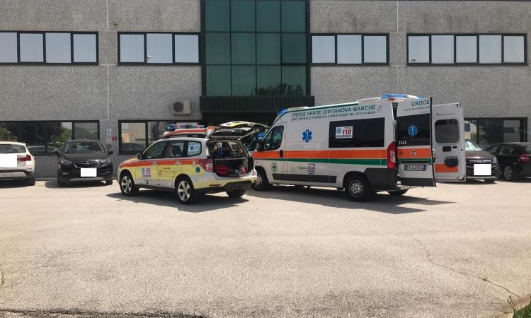 Civitanova, momenti di apprensione alla TWS: 60enne trasportata al Pronto Soccorso