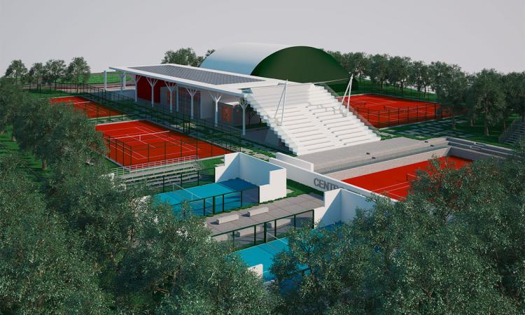 Nuovo centro tennis per Tolentino: approvato il progetto in zona Pace