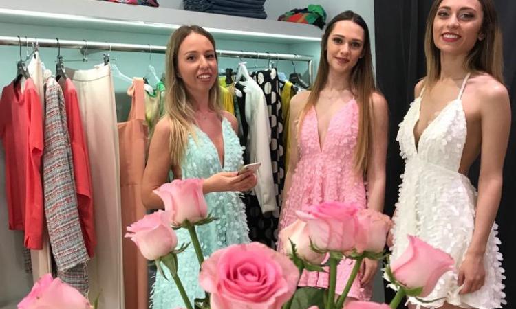 Civitanova, Flower Party: la stilista Federica Bellesi ha presentato le sue nuove creazioni