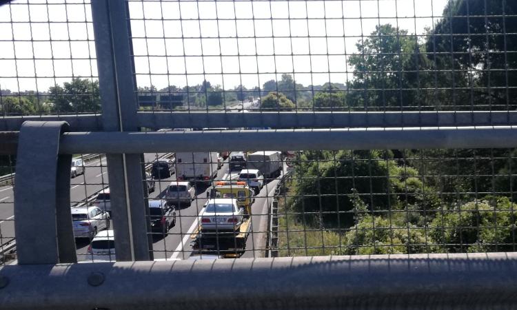 Montecosaro, tamponamento in superstrada: lunghe code in direzione mare
