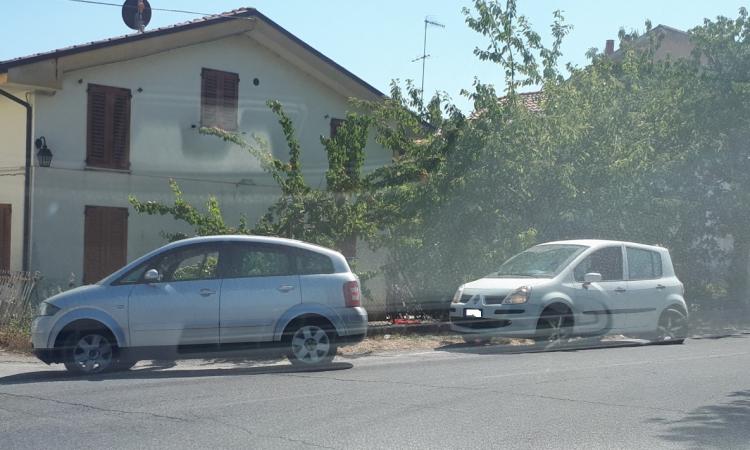 Civitanova, incidente all'imbocco della "strada senza regole" Civitanova, incidente all'imbocco della "strada senza regole"