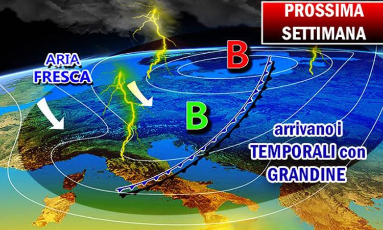 Caldo e afa alle stelle nel weekend. Da mercoledì Bora, temporali e brusco calo termico