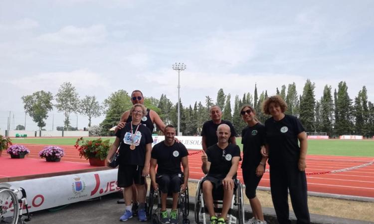 Campionati Italiani Paralimpici a Jesolo: S.Stefano Sport conquista 7 medaglie