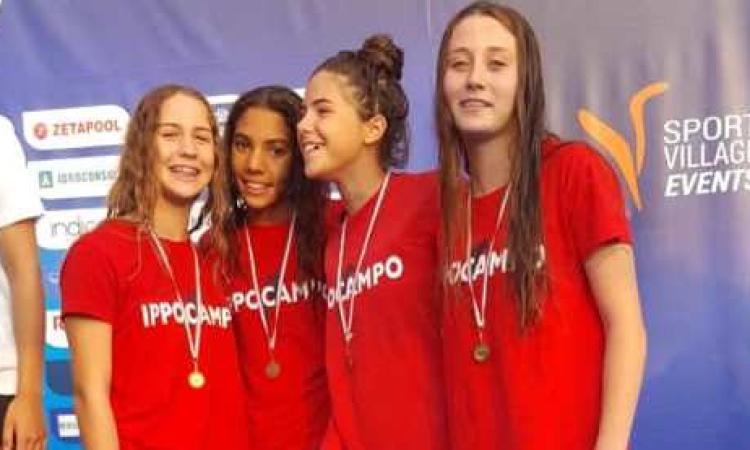 Ippocampo Civitanova: 14 medaglie vinte ai Campionati Regionali estivi di nuoto