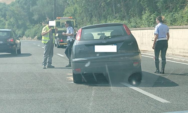 Macerata, perde il controllo dell'auto in via Bramante e finisce fuori strada (FOTO) Macerata, perde il controllo dell'auto in via Bramante e finisce fuori strada (FOTO)