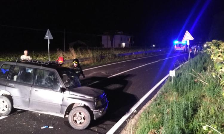 San Ginesio, sorpasso azzardato genera incidente: quattro auto coinvolte (FOTO)