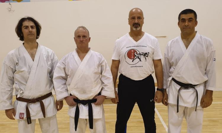 Recanati, al Centro Studi Karate l'esame per il passaggio a cinture nere avanzate