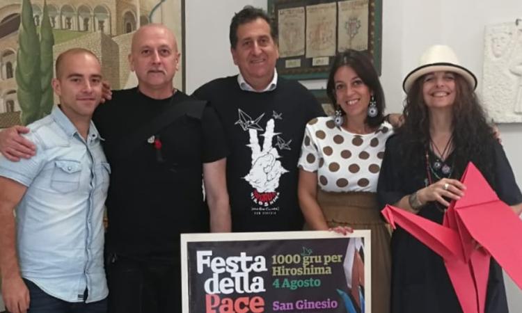 Torna a San Ginesio la "Festa della Pace 1000 gru per Hiroshima": il programma Torna a San Ginesio la "Festa della Pace 1000 gru per Hiroshima": il programma