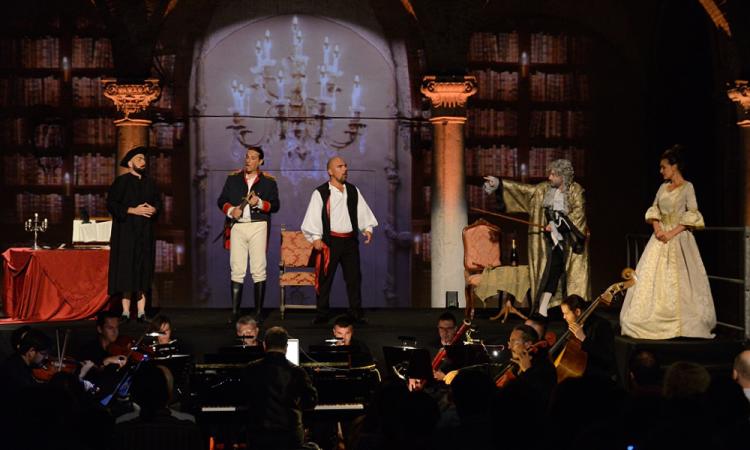 Il melodramma protagonista a Recanati con "Il Barbiere di Siviglia" Il melodramma protagonista a Recanati con "Il Barbiere di Siviglia"