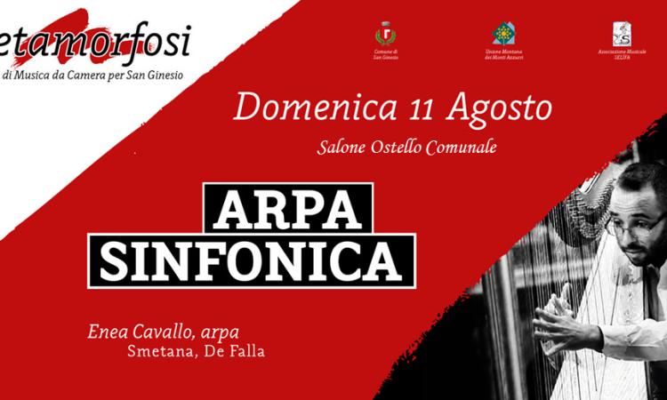 San Ginesio, concerto d'arpa sinfonica del maestro Enea Cavallo San Ginesio, concerto d'arpa sinfonica del maestro Enea Cavallo