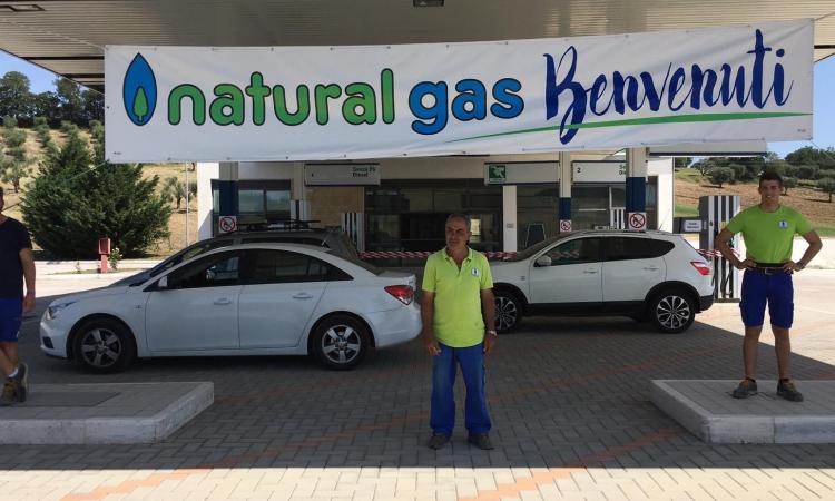 Nuova gestione per la stazione di servizio Natural Gas a Chiesanuova di Treia