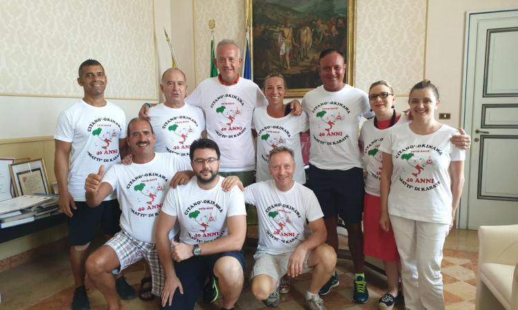 Civitanova, il sindaco Ciarapica incontra l'Associazione Sportiva Karate