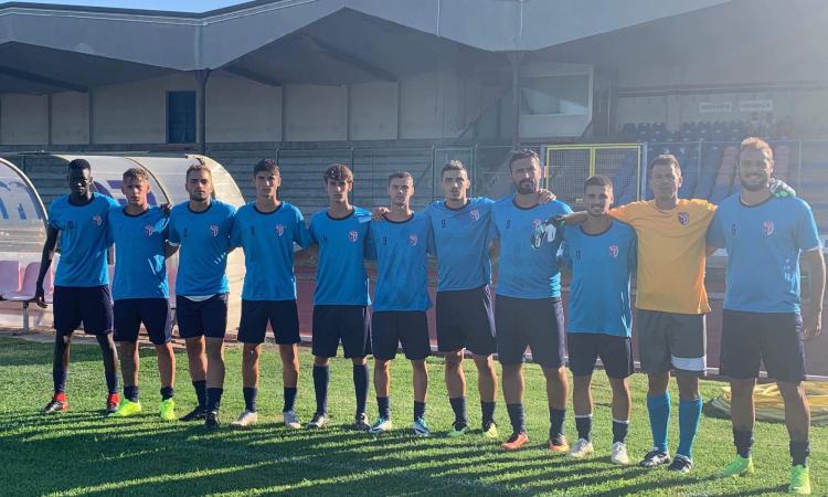 Sangiustese celeste batte Sangiustese bianca per 3 a 2 nell'allenamento congiunto Sangiustese celeste batte Sangiustese bianca per 3 a 2 nell'allenamento congiunto