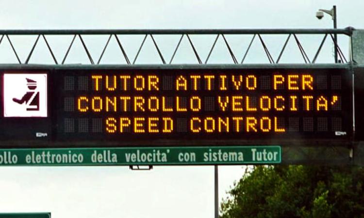 Tutor sulle autostrade, per il controesodo tornano attivi