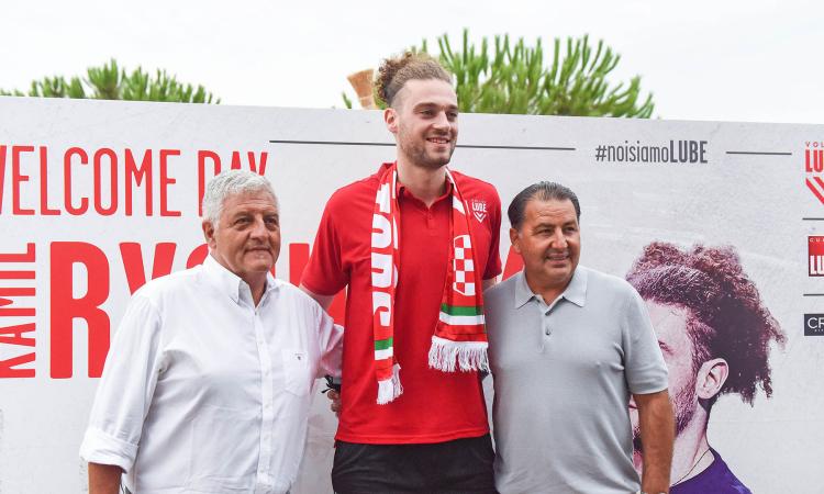 Lube Civitanova, Kamil Rychlicki si presenta ai tifosi: "Qui per vincere"