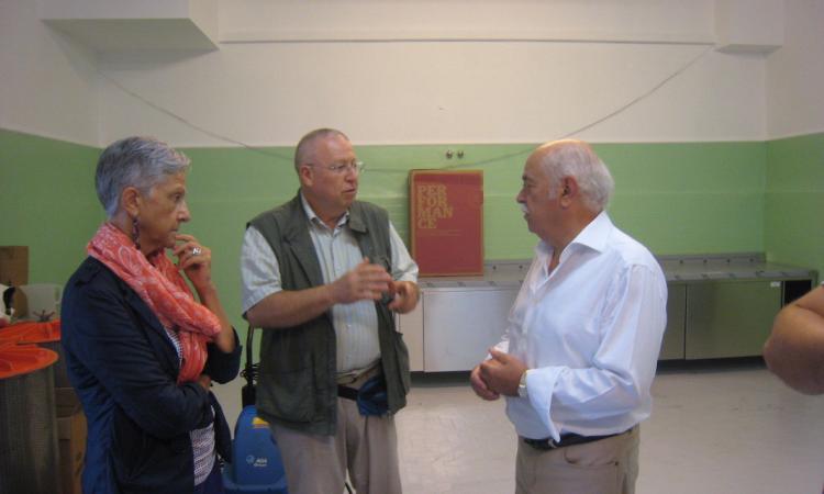 Sopralluoghi del presidente Pettinari nelle scuole maceratesi