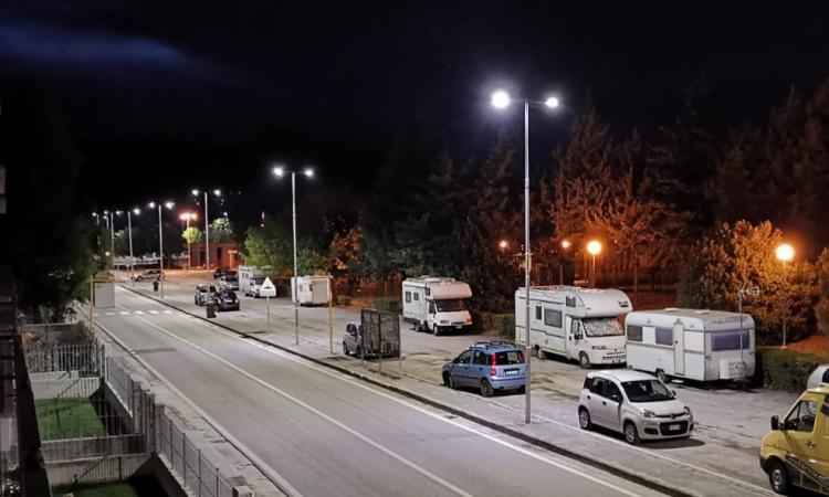 San Severino, nuova luce in alcune vie cittadine: sostituiti i vecchi sistemi illuminanti