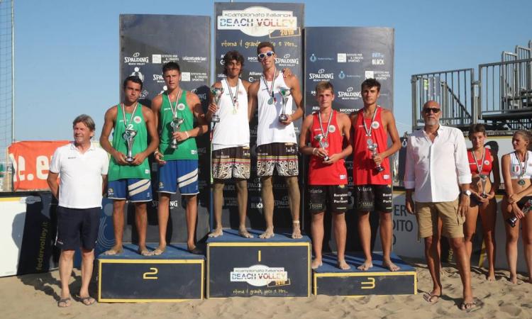 Lo schiacciatore Dal Corso vince il tricolore a beach e si prepara per la GoldenPlast Civitanova