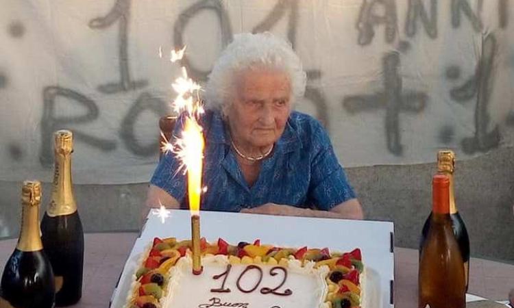 Treia, grande festa per Rosa Balestra che spegne 102 candeline