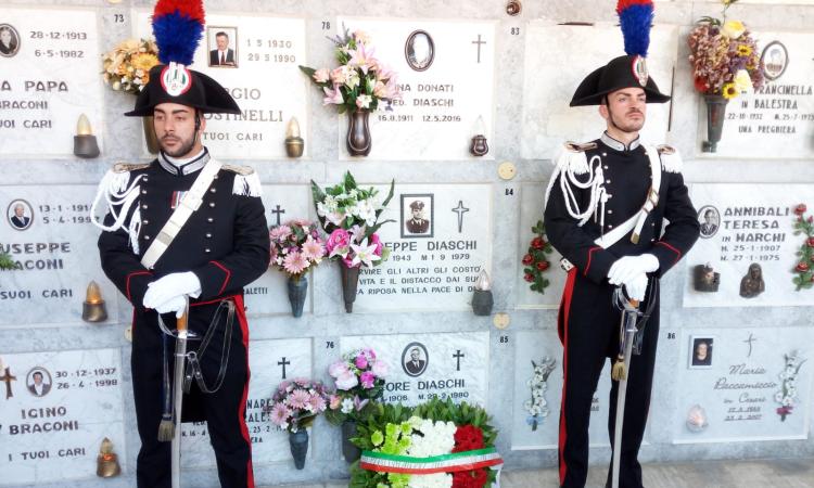 Montefano, celebrato il 40° anniversario della scomparsa del Brigadiere Giuseppe Diaschi