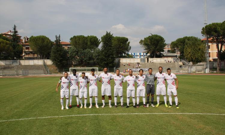 Serie D, pareggio per il derby Tolentino-Sangiustese: il risultato finale è di 2 a 2
