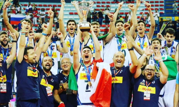GoldenPlast Civitanova,  Disabato al raduno del 4 settembre da campione iridato U19