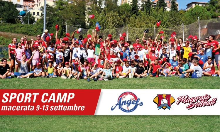 Angels Macerata e il Macerata softball: torna la settimana dello Sport Camp