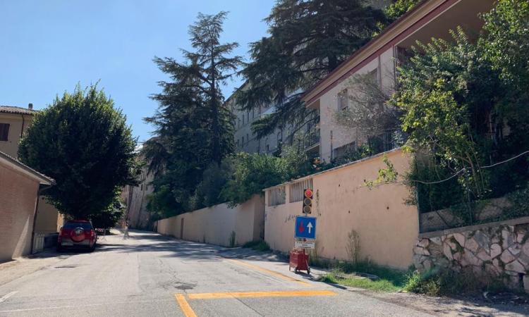 Camerino,  post-sisma: torna percorribile in entrambi i sensi di marcia "Largo et poi si more"