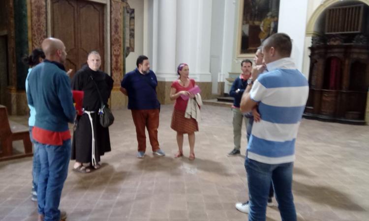 Potenza Picena, consegnati i lavori per il ripristino del tetto della chiesa di San Francesco Potenza Picena, consegnati i lavori per il ripristino del tetto della chiesa di San Francesco