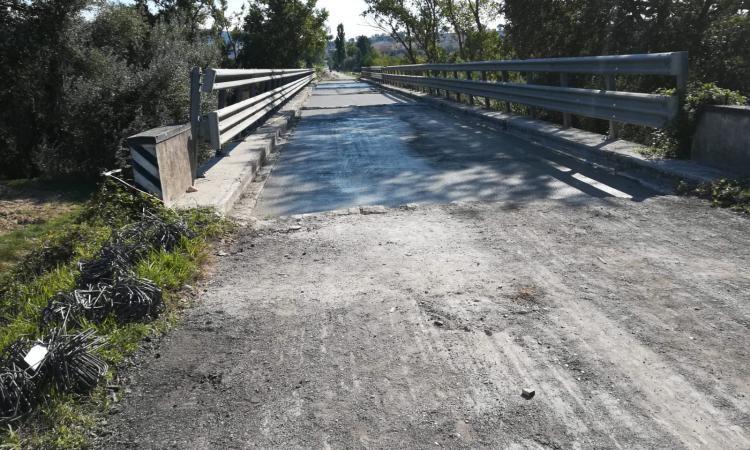 Strada Provinciale Recanati-Osimo, realizzata la nuova soletta del ponte sul Fiume Musone