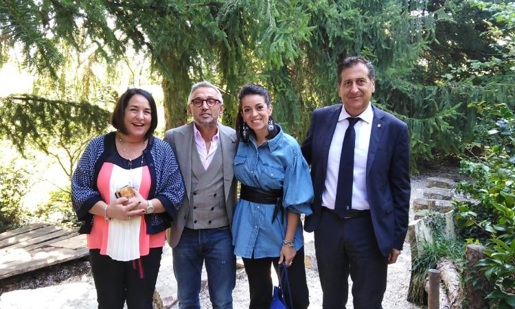 San Ginesio, il sindaco Ciabocco incontra lo chef Barbieri San Ginesio, il sindaco Ciabocco incontra lo chef Barbieri