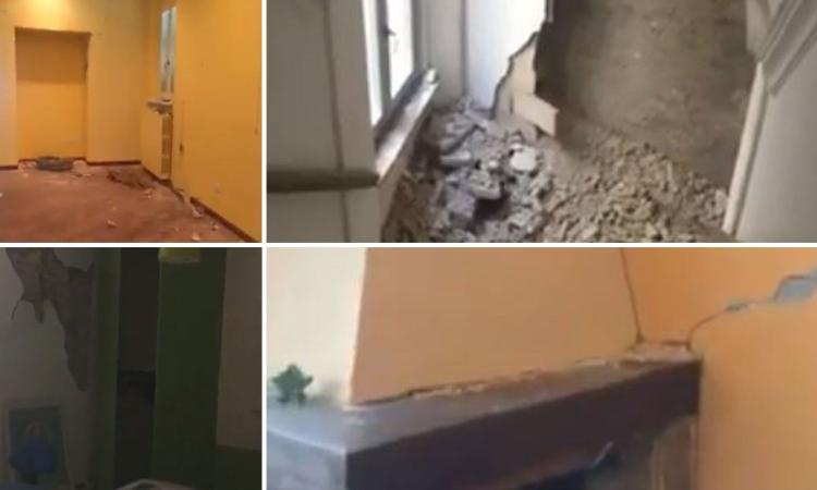 "Buonasera signori Ministri, questa è la mia casa terremotata a Camerino": il VIDEO-DENUNCIA di una sfollata